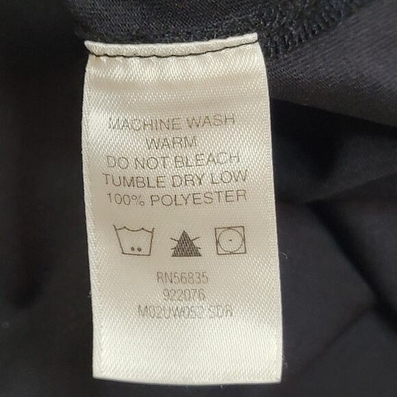 Cabela's XL Regular Base Layer Polartec Black Long Sleeve Thermal Crew Shirt USA - Picture 4 of 5